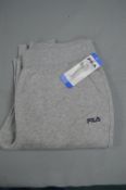 *Fila Grey Joggers Size: L