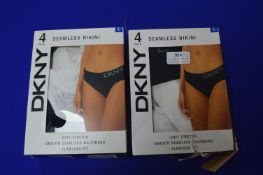 *Two Part Packs of DKNY Women’s Cotton Bikini Briefs Size: L