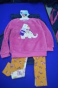 Pekkle 4pc Plush Top with Bodysuit & Pants Set Size: 24 Months