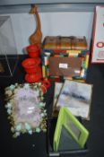 Photo Frames, Candlesticks, Jewellery Box, etc.
