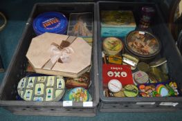 Quantity of Vintage Tins and Packaging