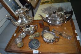 Plated Tea Set etc.