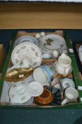 Vintage Pottery Plates etc.