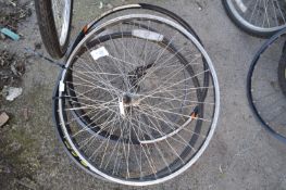 Four Aluminium Bicycle Front Wheels