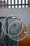 Four Assorted Bicycle Wheels