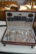 Viners Kings Royale Silver Plated Cutlery Canteen
