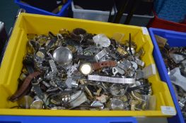 Assorted Wristwatches and Parts for Spares and Rep