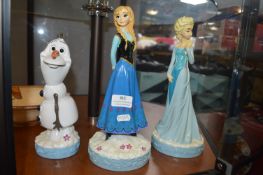 Three Disney Figures