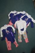Five Carter's Toddler's 4pc Clothing Sets Size: 24