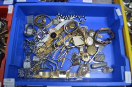 Assorted Wristwatches and Parts for Spares and Rep