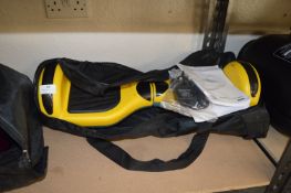 *Yellow Hover Board with Bag