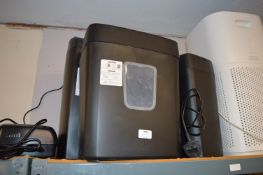 *Three Paper Shredders and Another without Bin