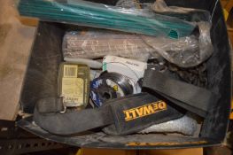 Mixed Box of Lock, Plant Stick, Mig Welding Wire, etc.