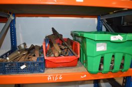 Contents of Shelf to Include Various Tools