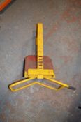 Yellow Wheel Clamp
