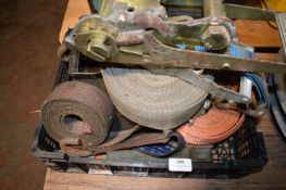 Tray of Ratchet Straps