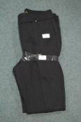 *Two Pairs of Ann Klein Slimming Leggings Size: S