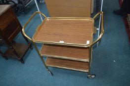 Vintage Three Tier Tea Trolley