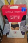 *Carole Hochman Seamless Briefs 5pk Size: L