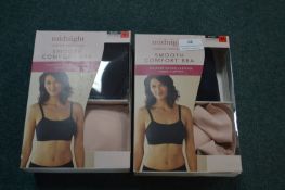 *Two 2pks of Carole Hochman Comfort Bras Size: M