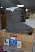 *Lady's Shearling Boots Size: 5