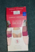 *Carole Hochman Seamless Briefs 5pk Size: L