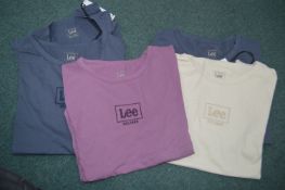 *Lee Slim Fit T-Shirts Size: M 5pk
