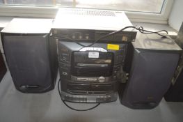 Sanyo Audio System plus Technics Amplifier