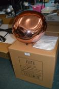 iLite Copper Effect Pendant Lamp 28cm