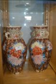 Pair of Eastern Style Vases