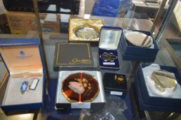 Vintage Compacts, Costume Jewellery, and Trinket Boxes
