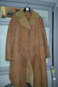 lady's Sheepskin Coat Size: M
