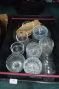 Assorted Glassware
