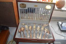 Viners Cutlery Canteen (incomplete) plus Two Silve