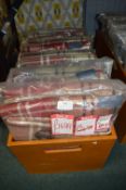 *Five Pairs of Montgomery Curtains (mixed sizes)