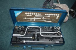 Hilka Socket Set plus Spravit Compressor