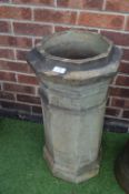 Vintage Terracotta Chimney Pot by James Goodie of