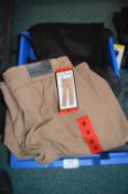 *Four Assorted Pairs of Lady's Size: M Trousers an