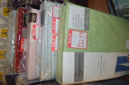 *Five Pairs of Assorted Curtains