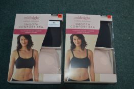 *Two 2pks of Carole Hochman Comfort Bras Size: M