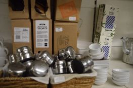 Quantity of Sauces, Bamboo Straws, Salt & Pepper S