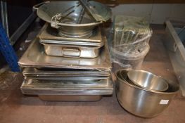 Quantity of Gastronorm Tins, etc.