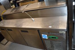 Three Door Refrigerated Preparation Table with Bai