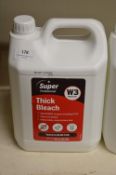 *5L of Super Professional Thick Bleach (UBD 19.09.