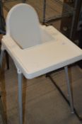 White Child's Highchair