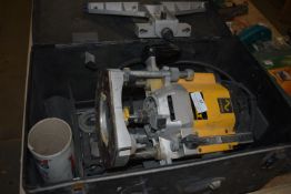 *Dewalt DW625E Plunge Router in Carry Case with Assorted Router Bits