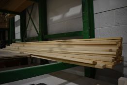 *Contents of Shelf to Include ~30 3.5m Lengths of Wood 70x20mm, etc.