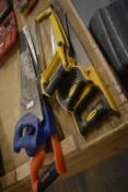 *Six Assorted Hand Saws
