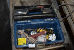 *Plastic Toolbox Containing Soldering Iron, etc.