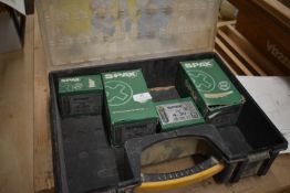 *Wickes Toolbox Containing Assorted Wood Screws